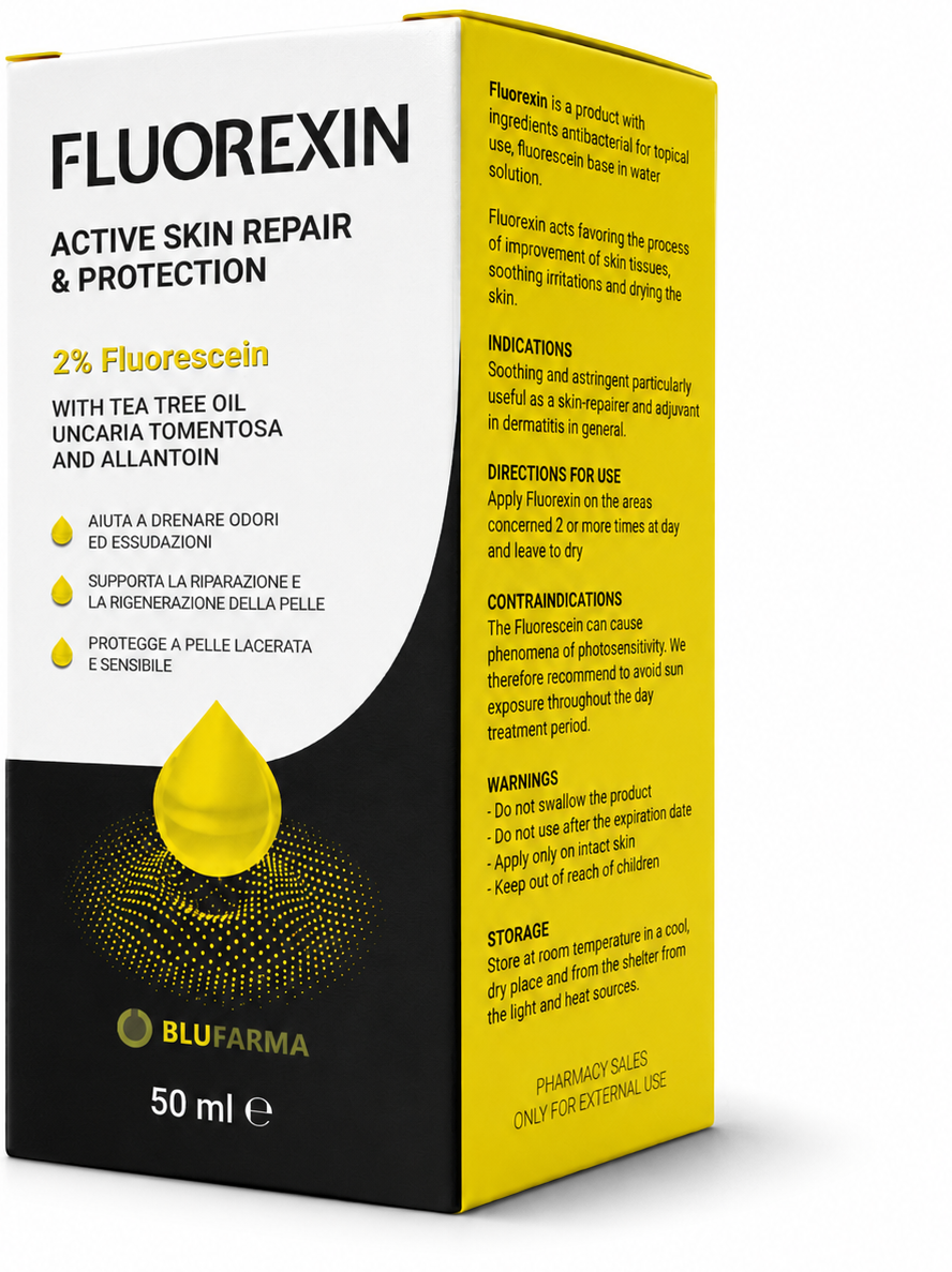 FLUOREXIN Lozione · Active Skin Repair & Protection · 100 ml